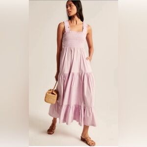 Abercrombie & Fitch Lavender Maxi Dress